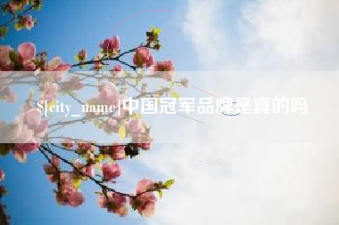 磐石中国冠军品牌是真的吗