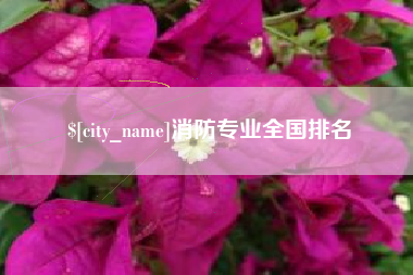 磐石消防专业全国排名