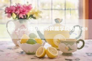 磐石中国消防救援学院分数2020