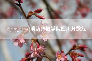 磐石消防救援学院四川分数线