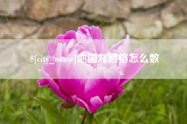 磐石地图九宫格怎么数