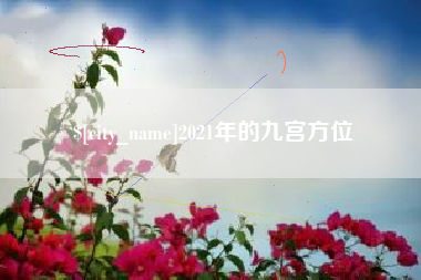 磐石2021年的九宫方位