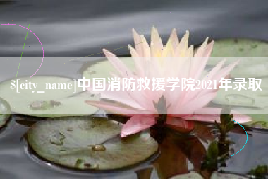 磐石中国消防救援学院2021年录取
