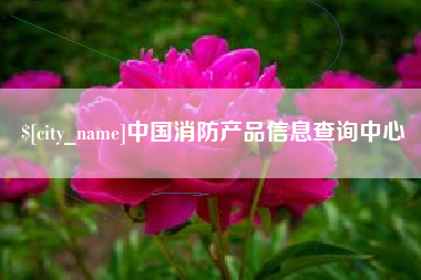 磐石中国消防产品信息查询中心