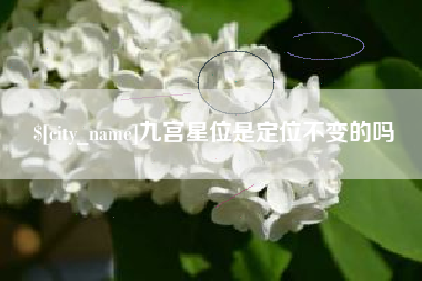 磐石九宫星位是定位不变的吗