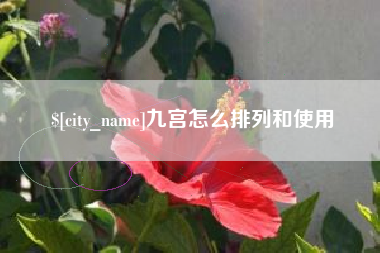 磐石九宫怎么排列和使用