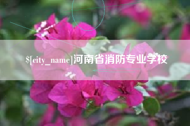磐石河南省消防专业学校