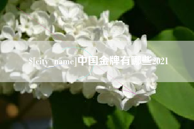 磐石中国金牌有哪些2021