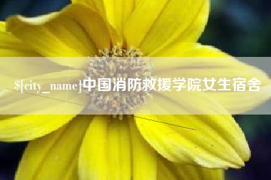 磐石中国消防救援学院女生宿舍
