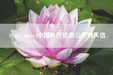 磐石中国执行信息公开网失信
